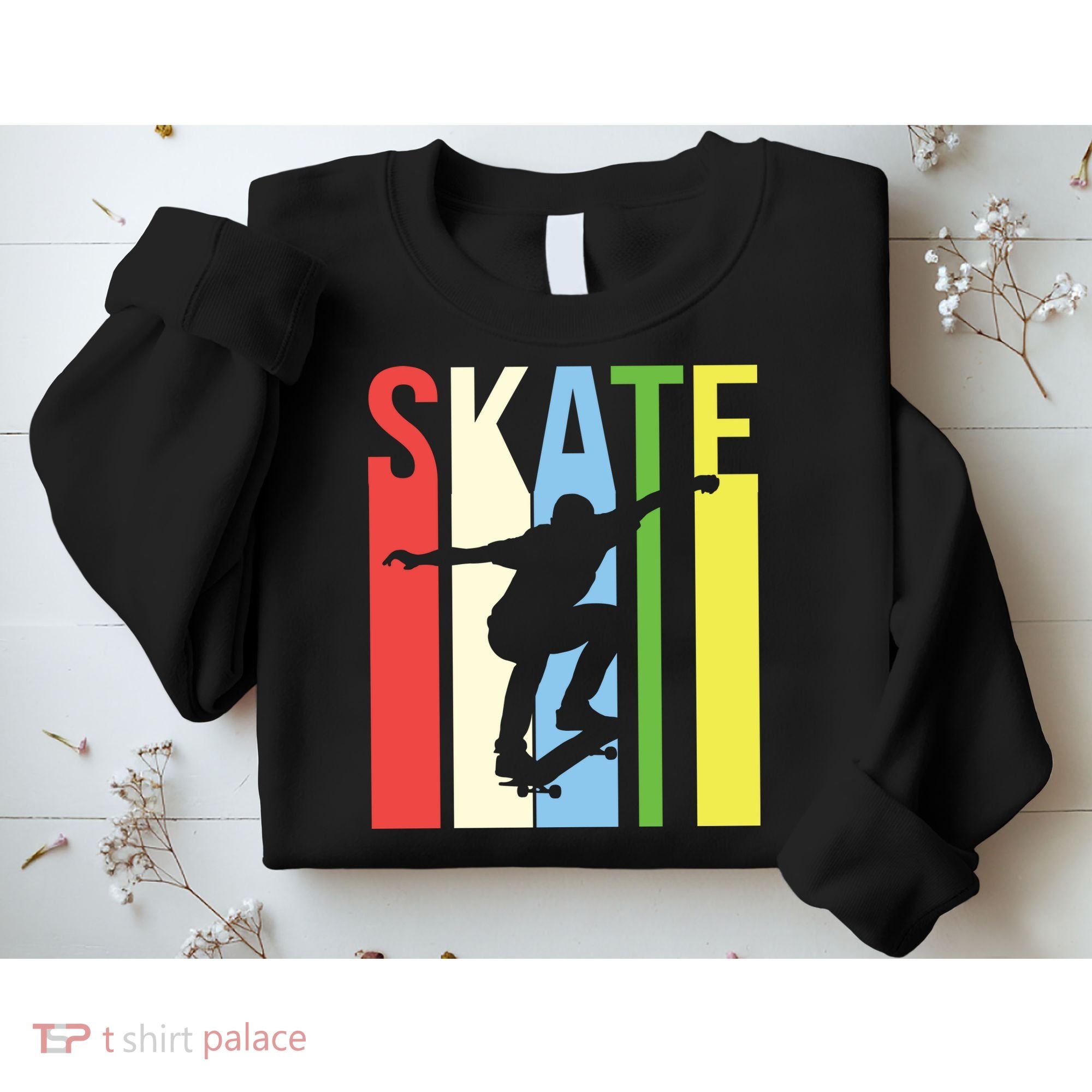 Retro Skate Logo Sweatshirt