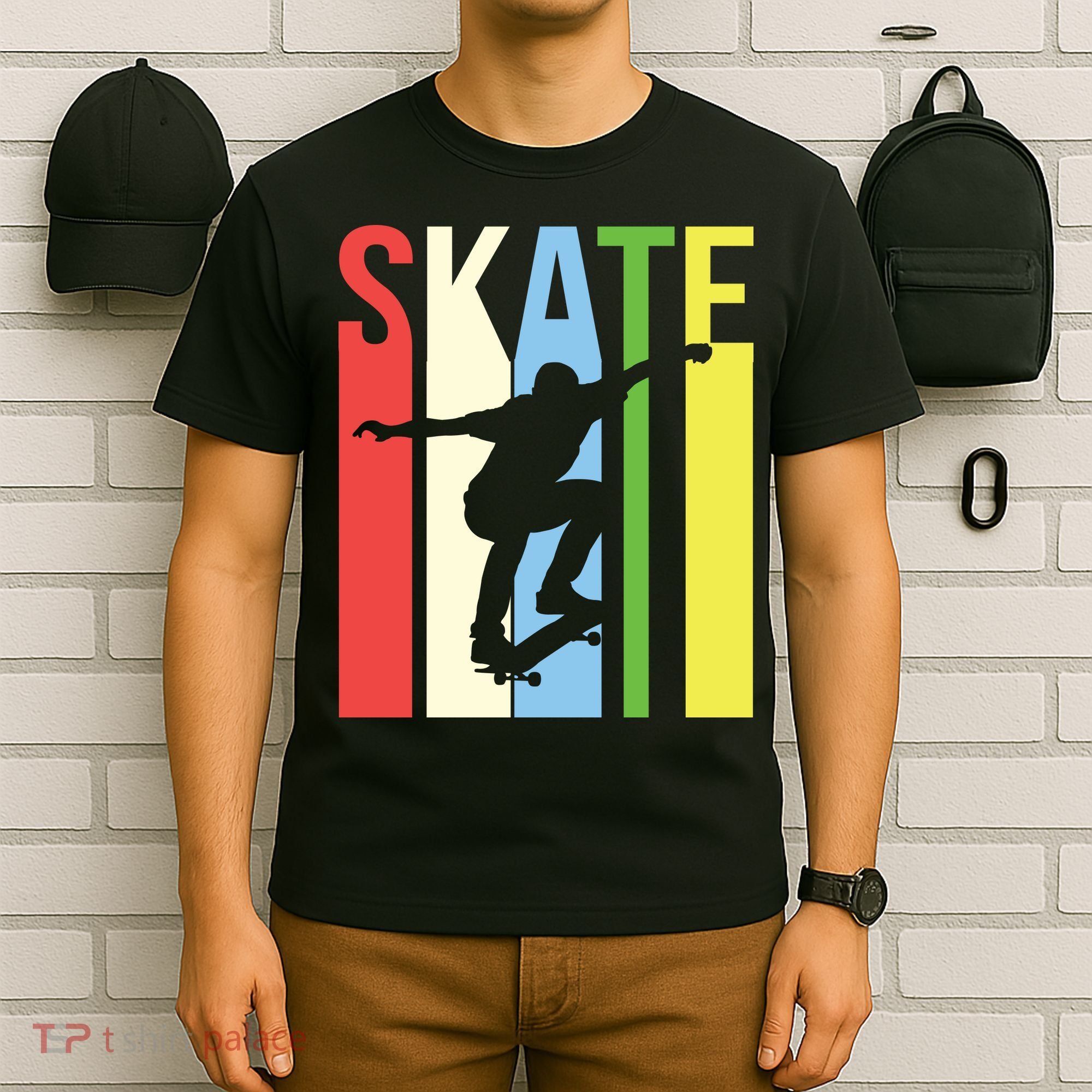 Retro Skate Logo T-Shirt