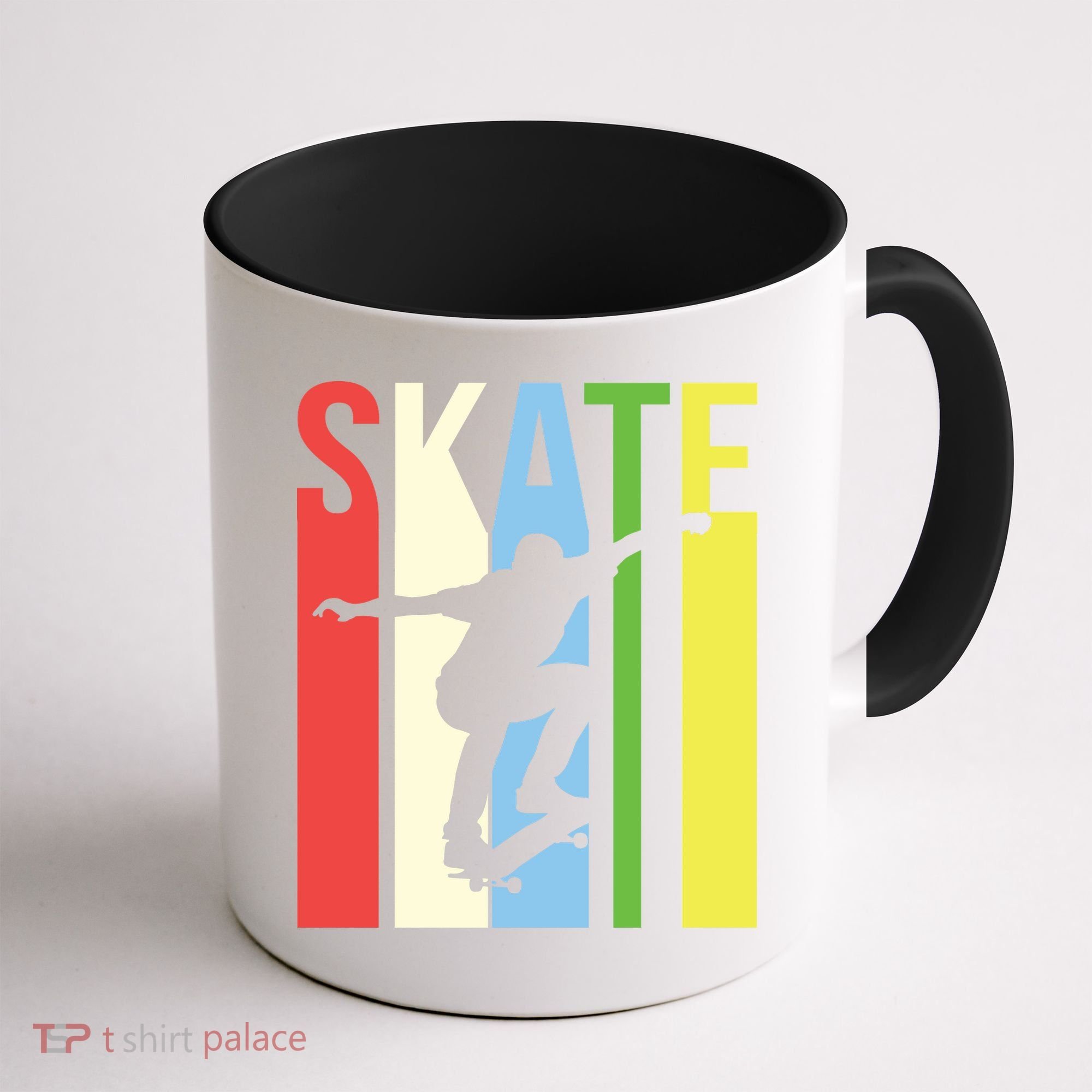 Retro Skate Logo Coffee Mug