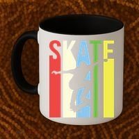 Retro Skate Logo Coffee Mug thumb 2