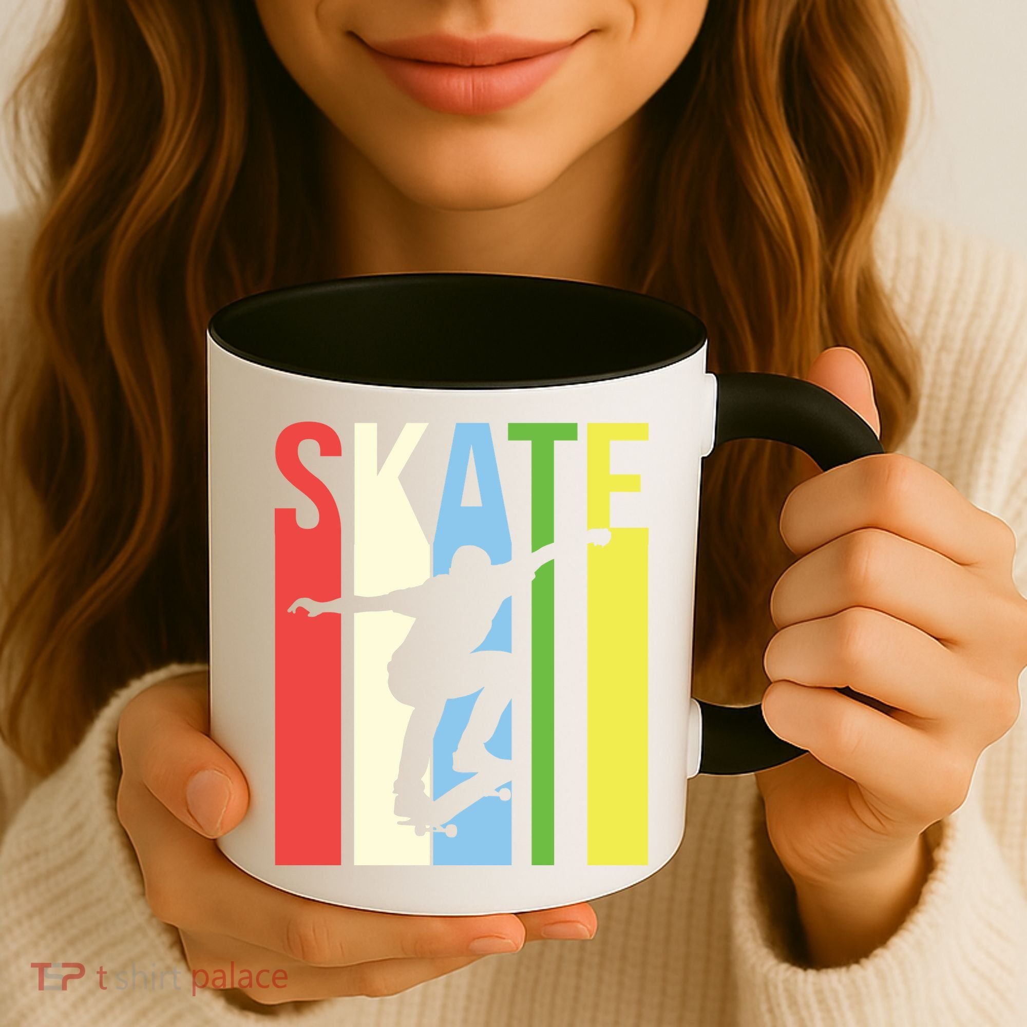 Retro Skate Logo Coffee Mug