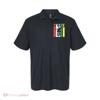 Retro Skate Logo Polo