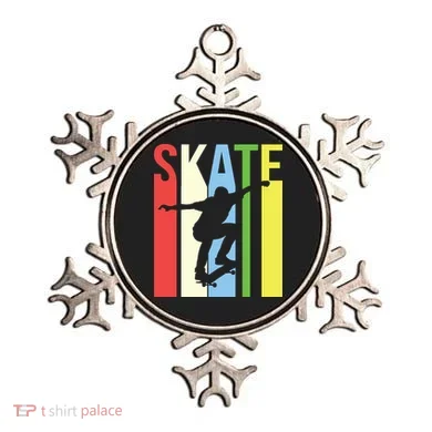 Retro Skate Logo Ornament