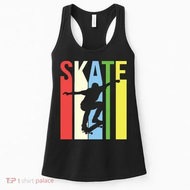 Retro Skate Logo Women's Tank Top