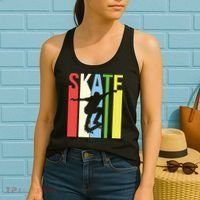 Retro Skate Logo Women's Tank Top thumb 2