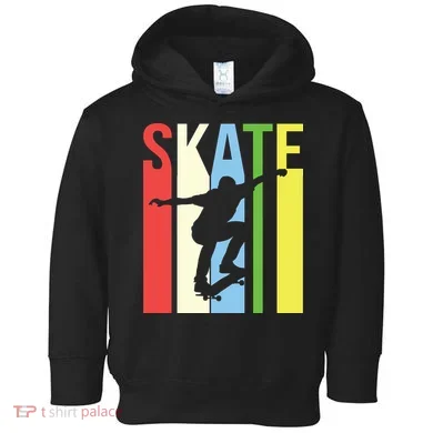 Retro Skate Logo Toddler Hoodie