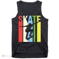 Retro Skate Logo Tank Top thumb 0