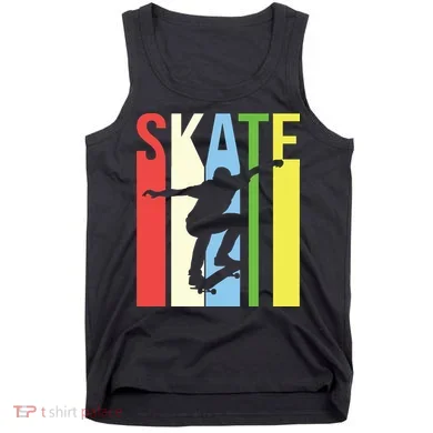 Retro Skate Logo Tank Top