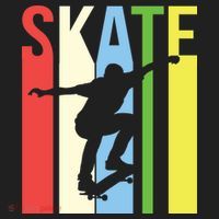 Retro Skate Logo Golf Towel thumb 3