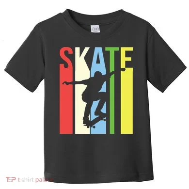 Retro Skate Logo Toddler T-Shirt