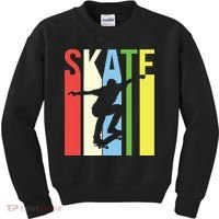 Retro Skate Logo Kids Sweatshirt thumb 0