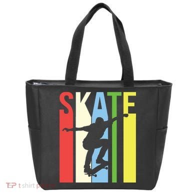 Retro Skate Logo Tote Bag