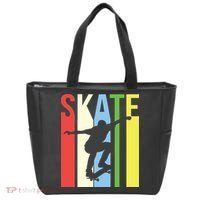 Retro Skate Logo Tote Bag thumb 0