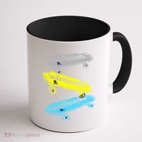 Retro Skateboards Coffee Mug thumb 1