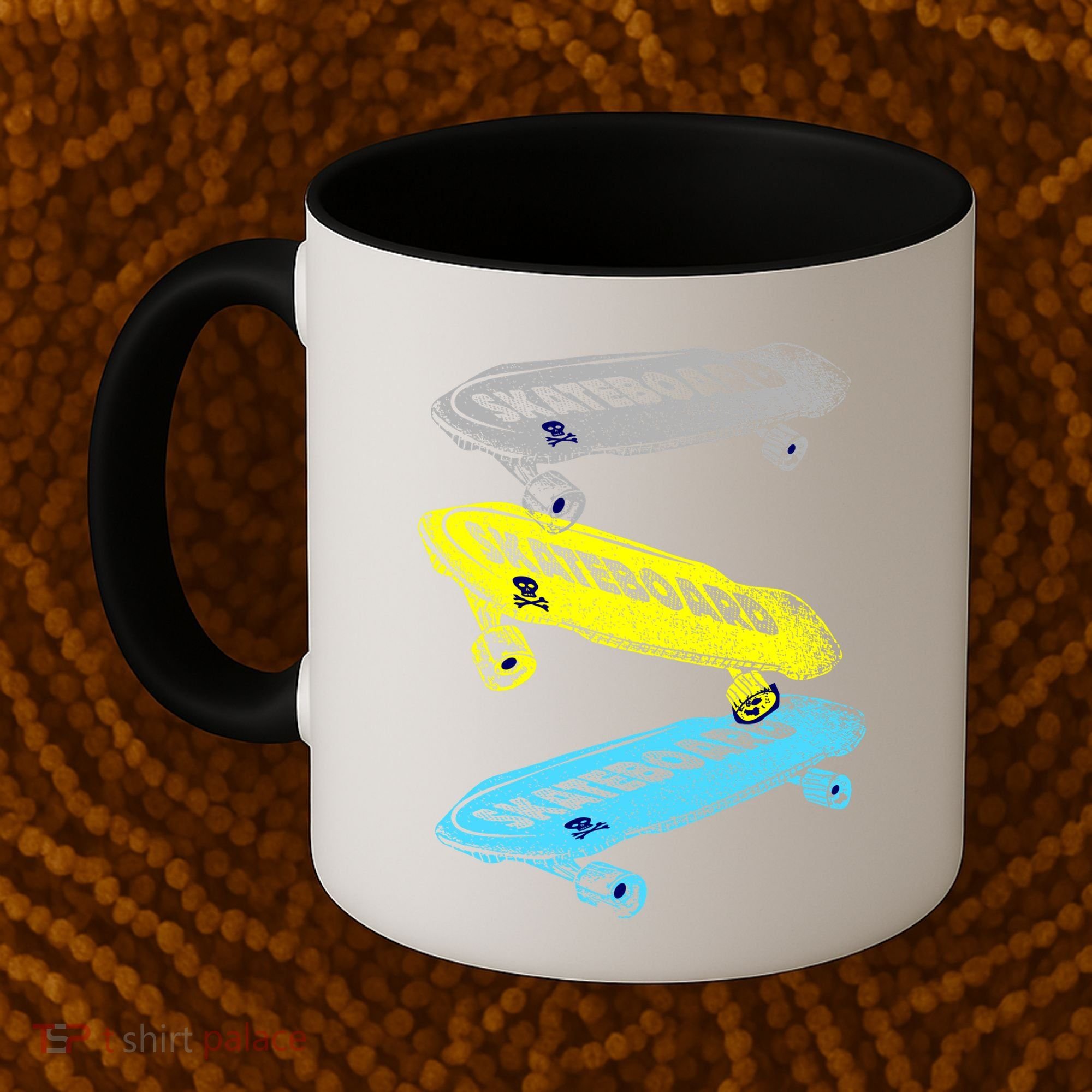 Retro Skateboards Coffee Mug