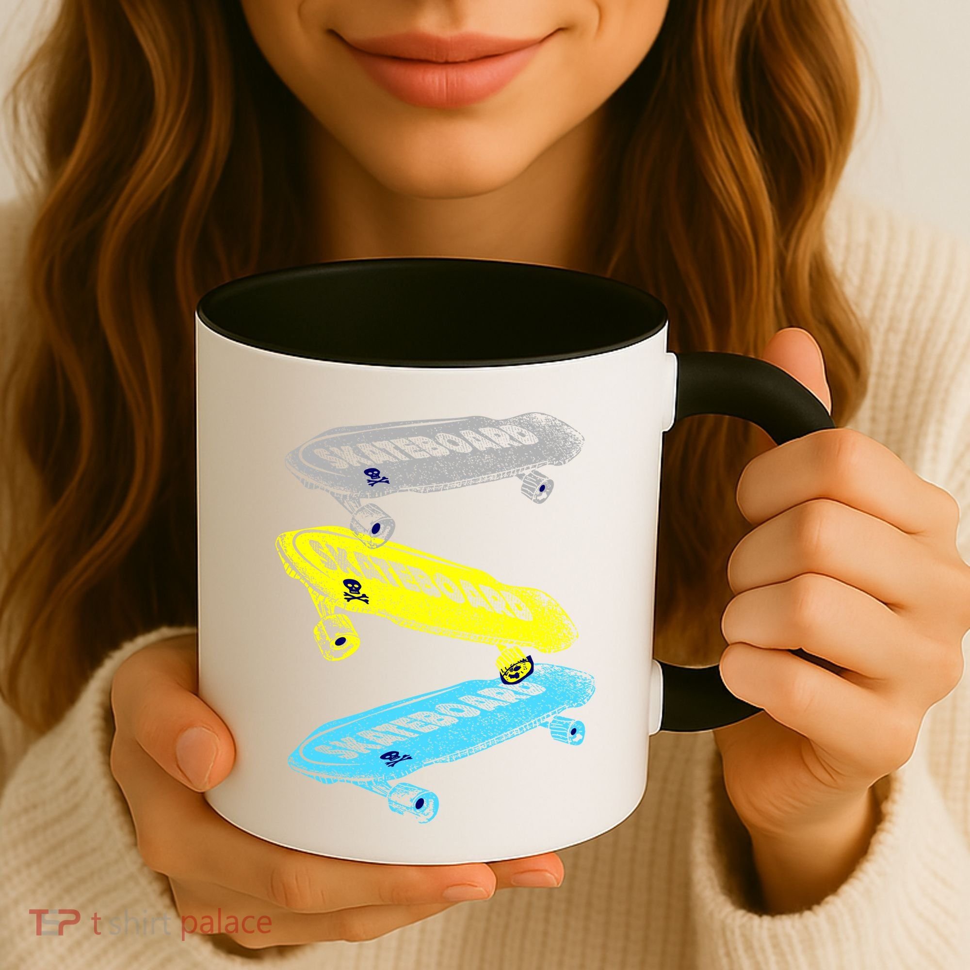 Retro Skateboards Coffee Mug