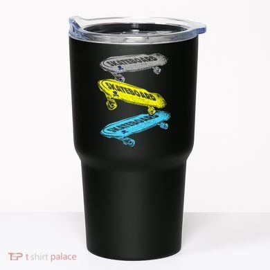 Retro Skateboards Tumbler