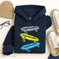 Retro Skateboards Hoodie thumb 4