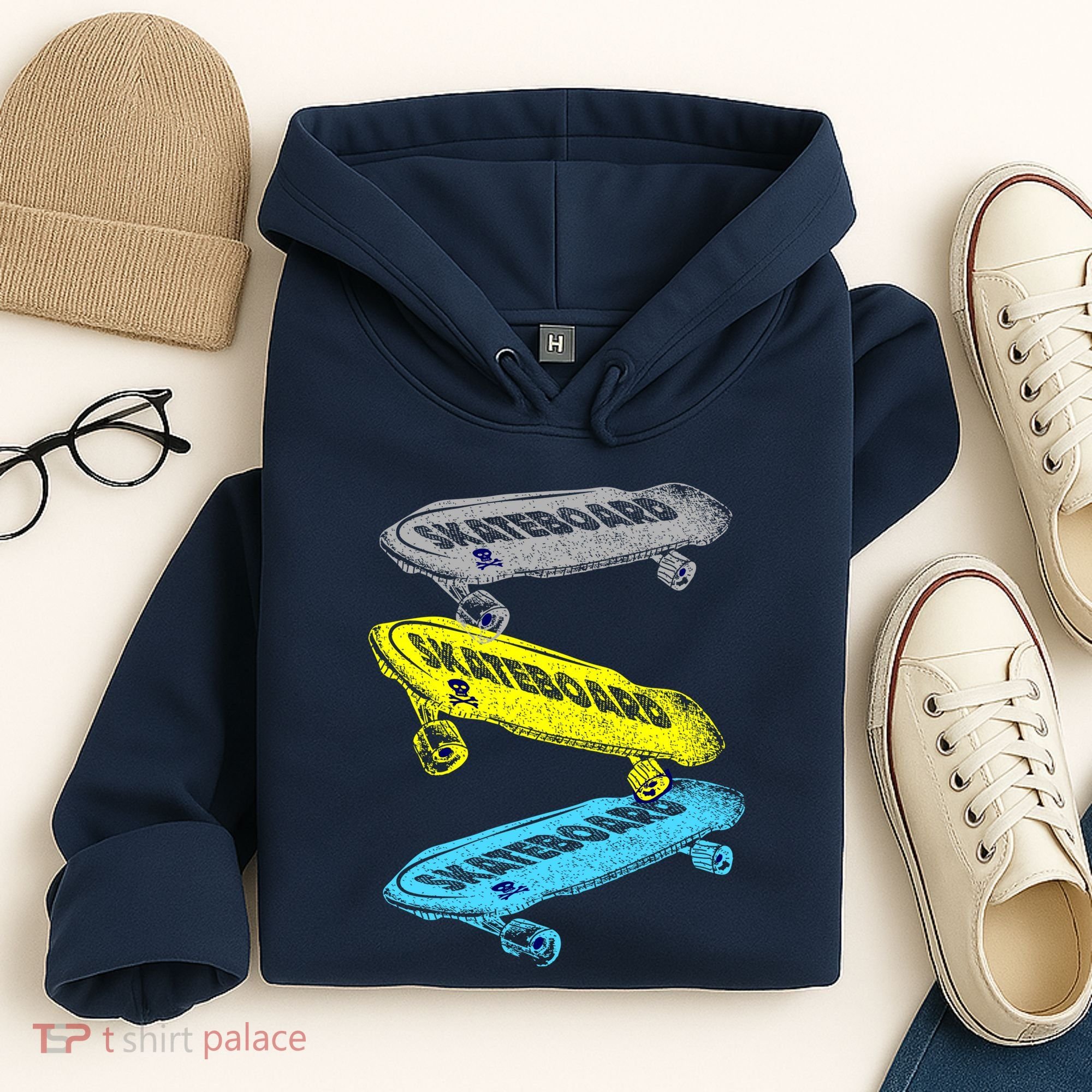 Retro Skateboards Hoodie