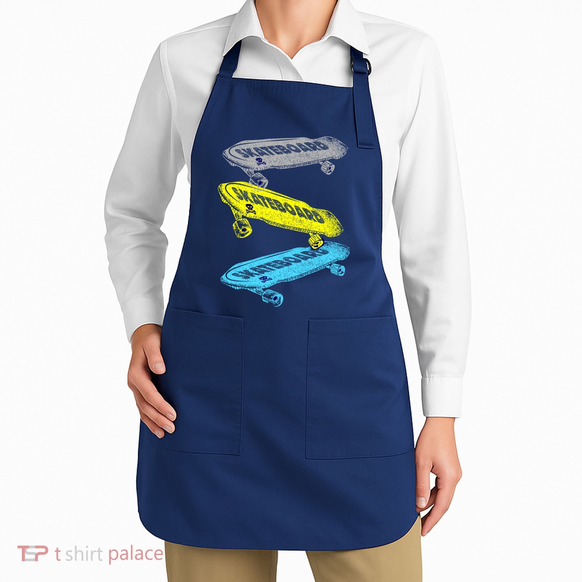 Retro Skateboards Apron