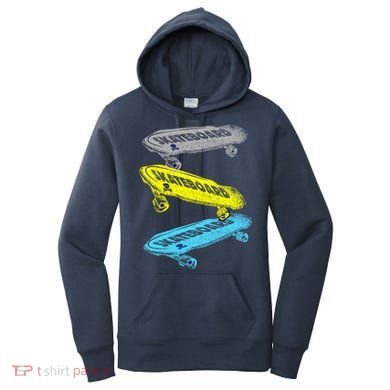 Retro Skateboards Women's Hoodie