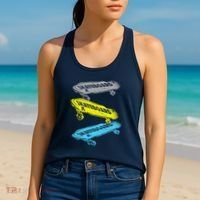 Retro Skateboards Women's Tank Top thumb 2