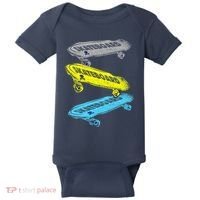 Retro Skateboards Baby Bodysuit thumb 0