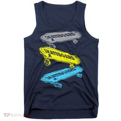 Retro Skateboards Tank Top