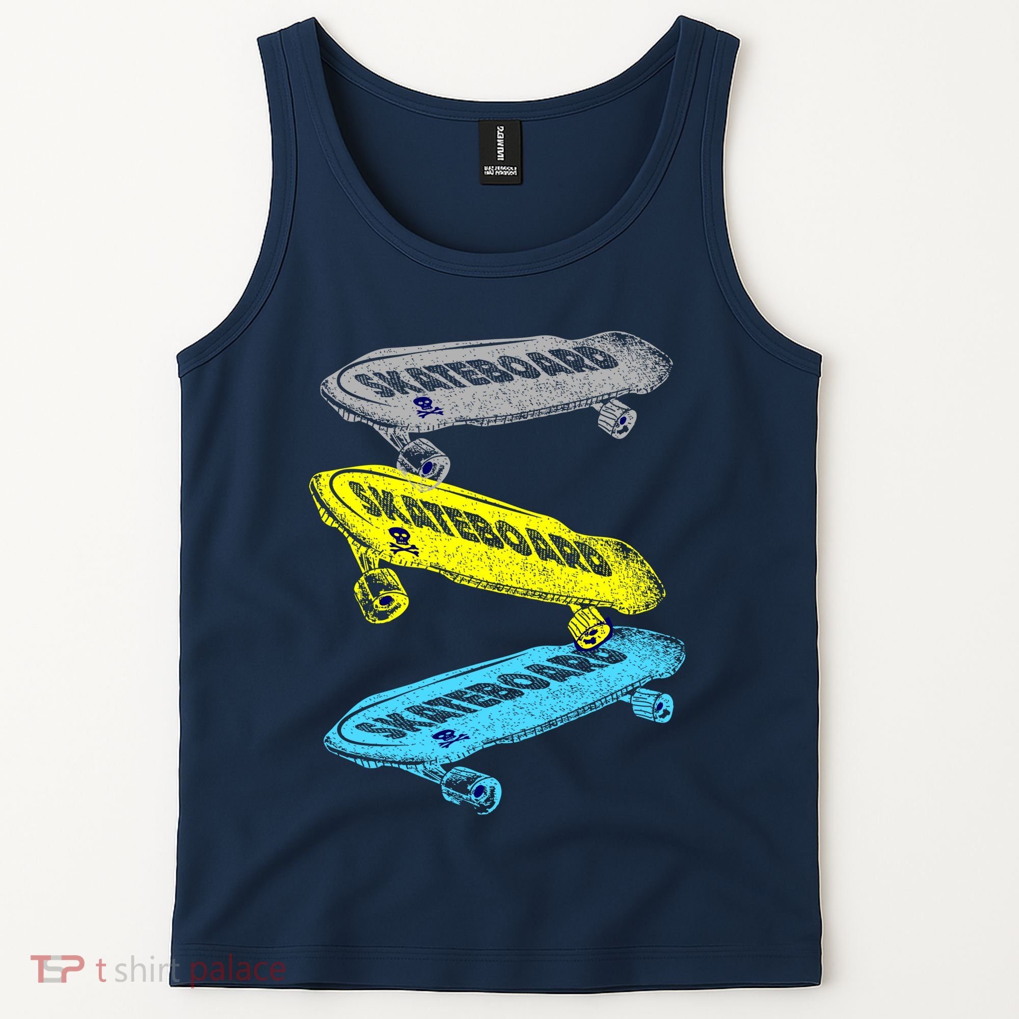 Retro Skateboards Tank Top