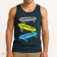 Retro Skateboards Tank Top thumb 3