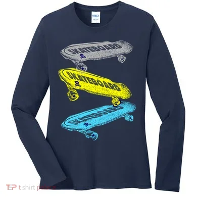 Retro Skateboards Women's Long Sleeve Shirt