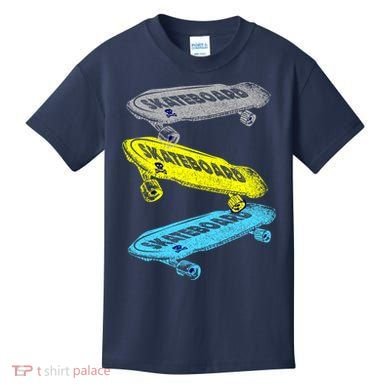 Retro Skateboards Kids T-Shirt