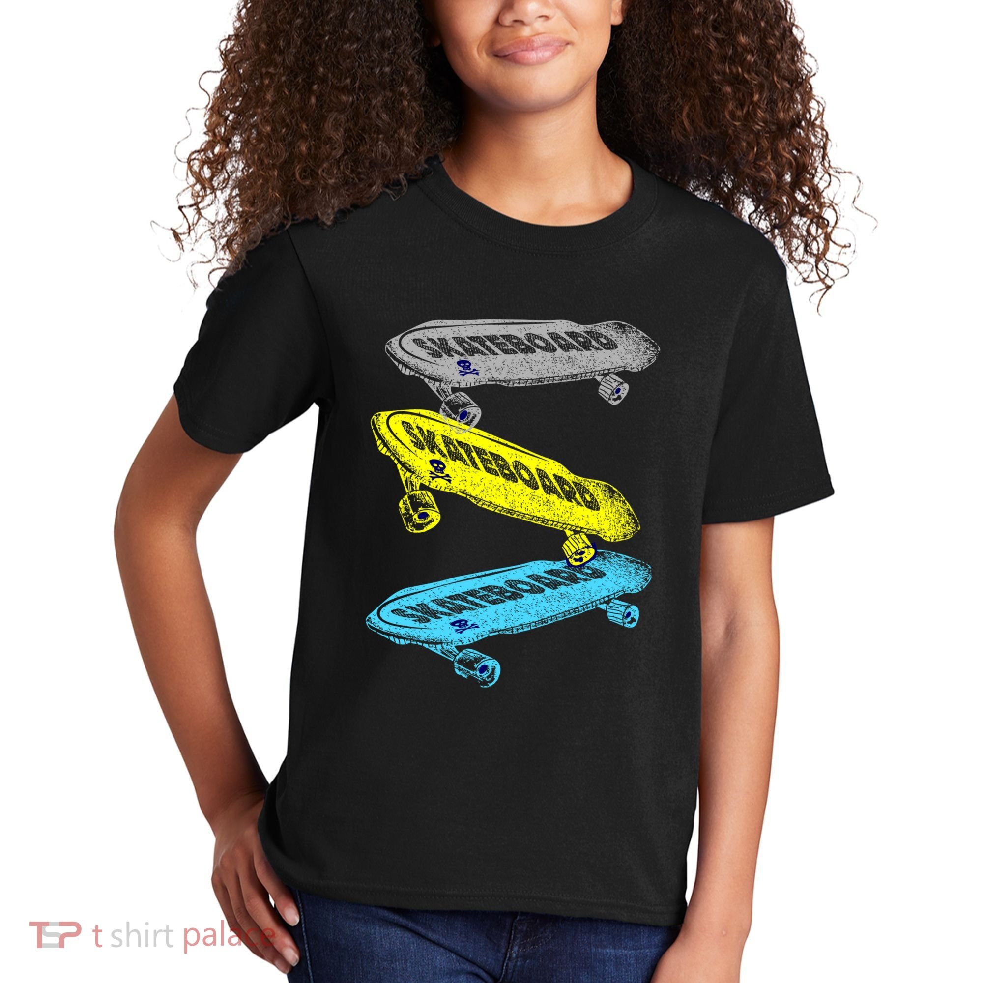 Retro Skateboards Kids T-Shirt