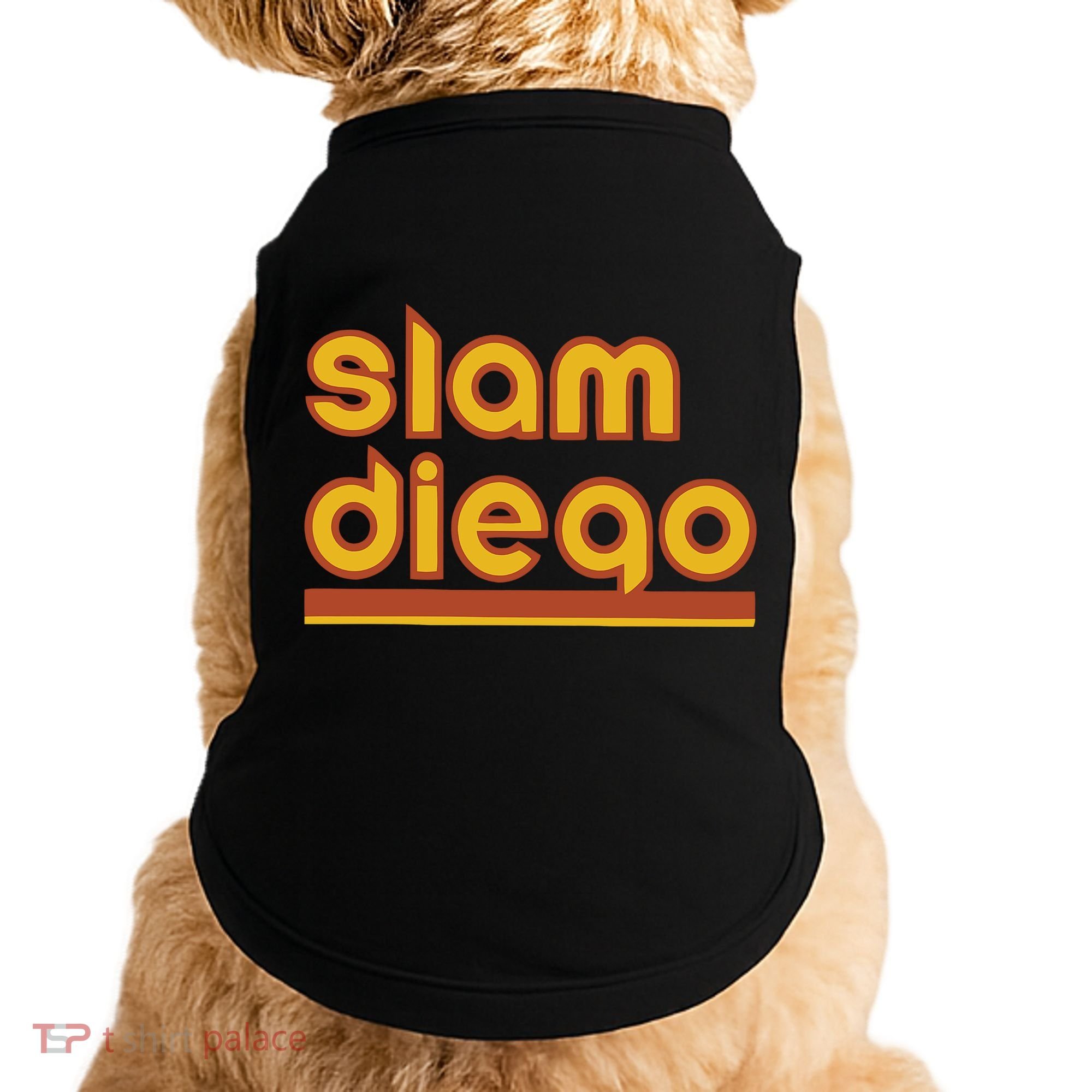 Retro Slam Diego Baseball San Fan Doggie Tank