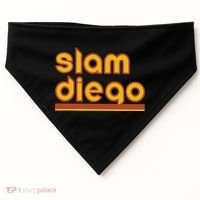 Retro Slam Diego Baseball San Fan USA-Made Doggie Bandana thumb 0
