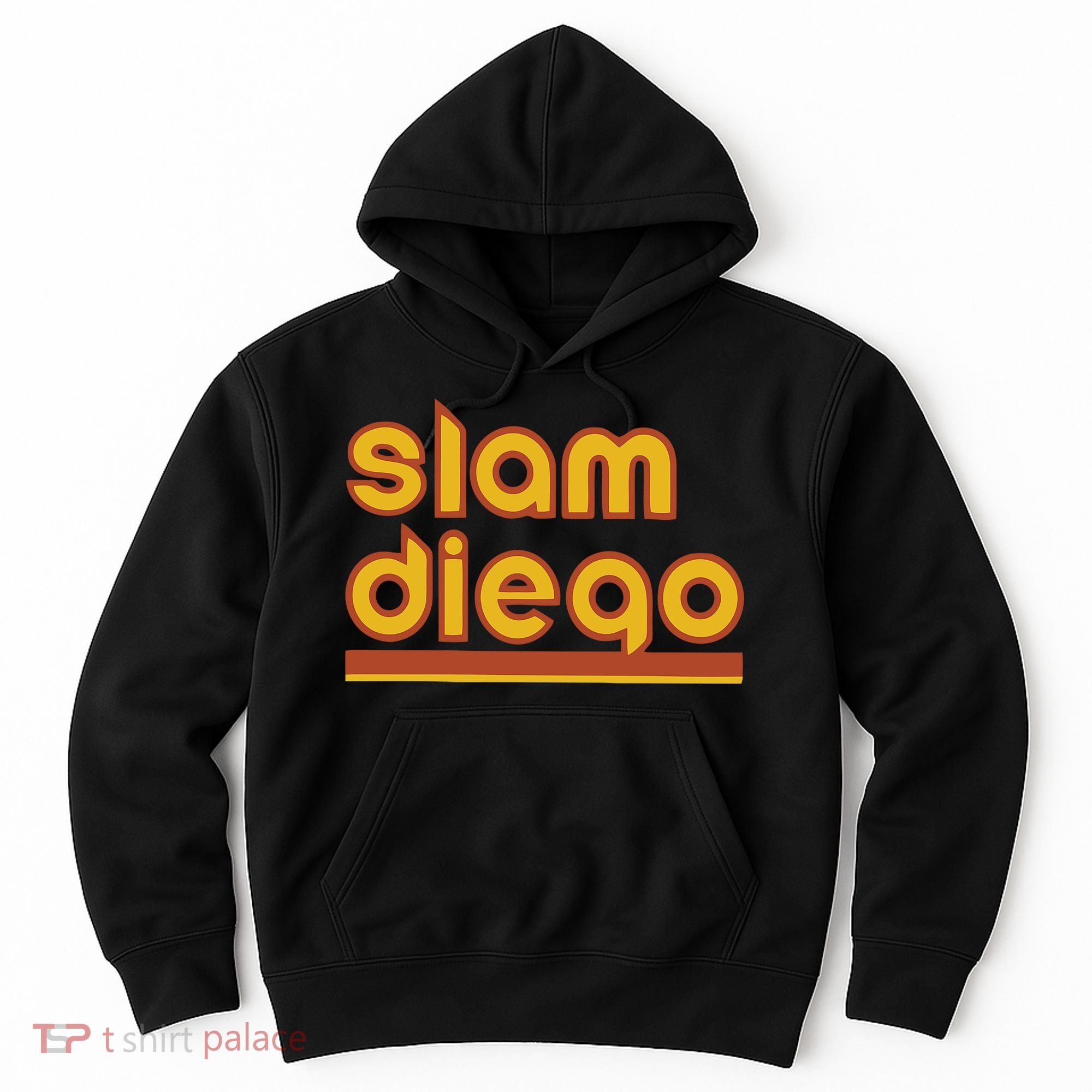 Retro Slam Diego Baseball San Fan Hoodie