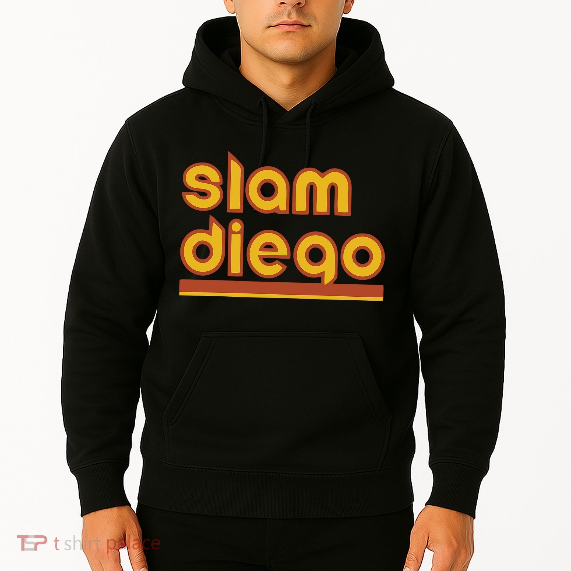 Retro Slam Diego Baseball San Fan Hoodie