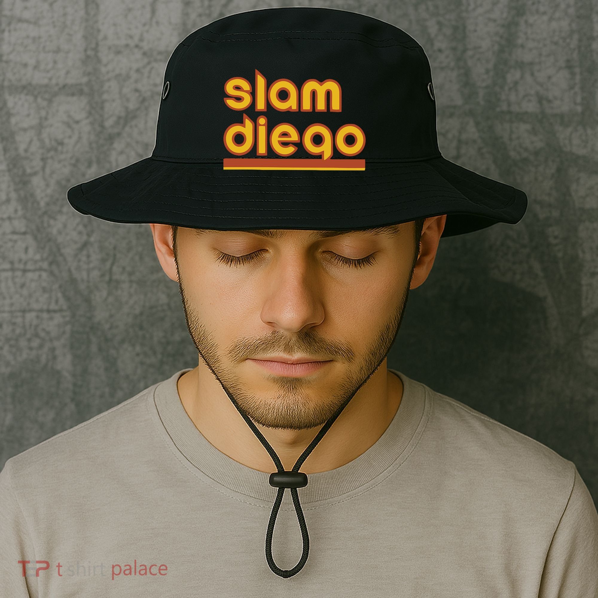 Retro Slam Diego Baseball San Fan Bucket Hat