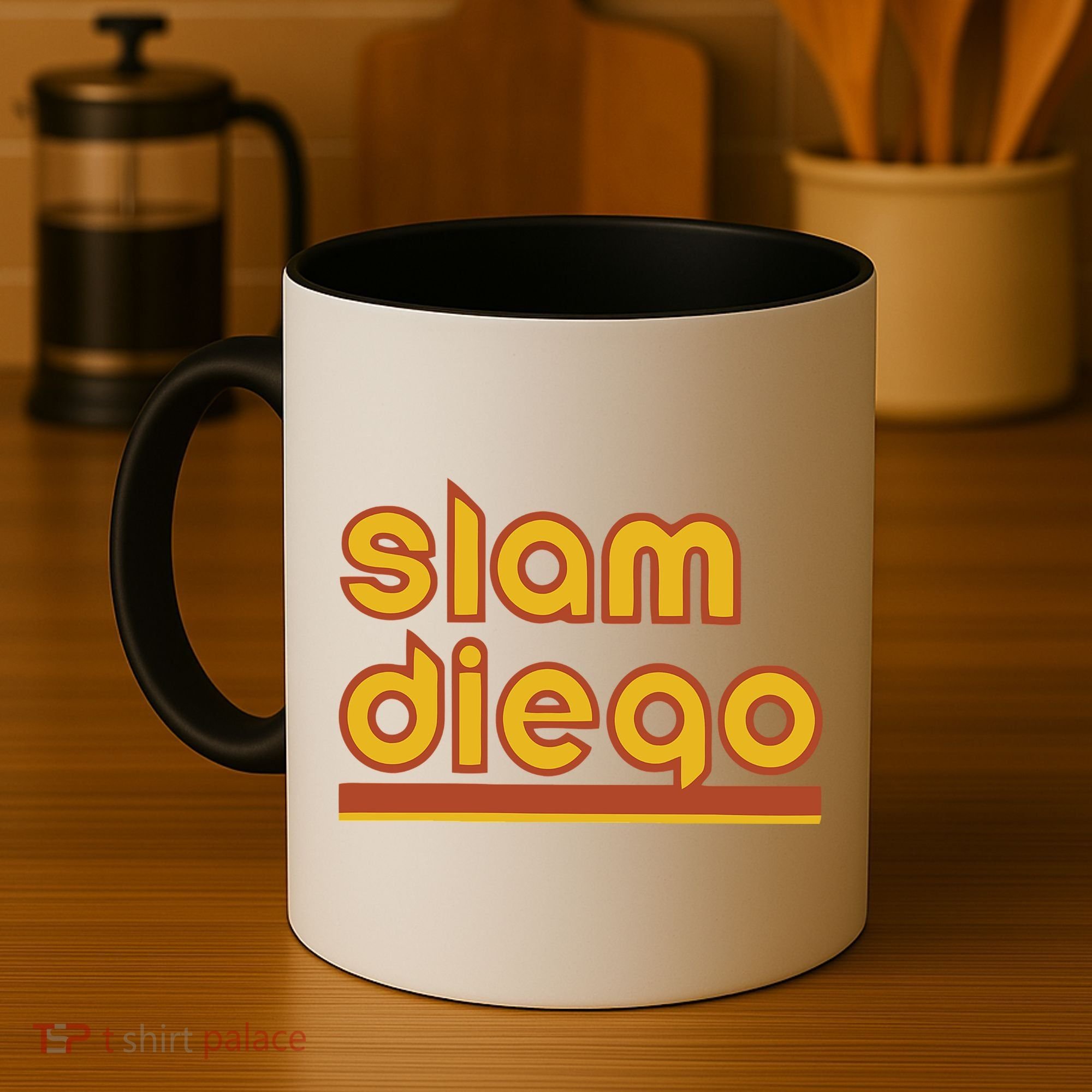 Retro Slam Diego Baseball San Fan Coffee Mug