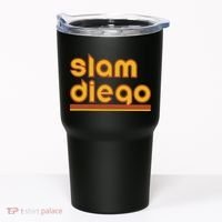 Retro Slam Diego Baseball San Fan Tumbler thumb 0