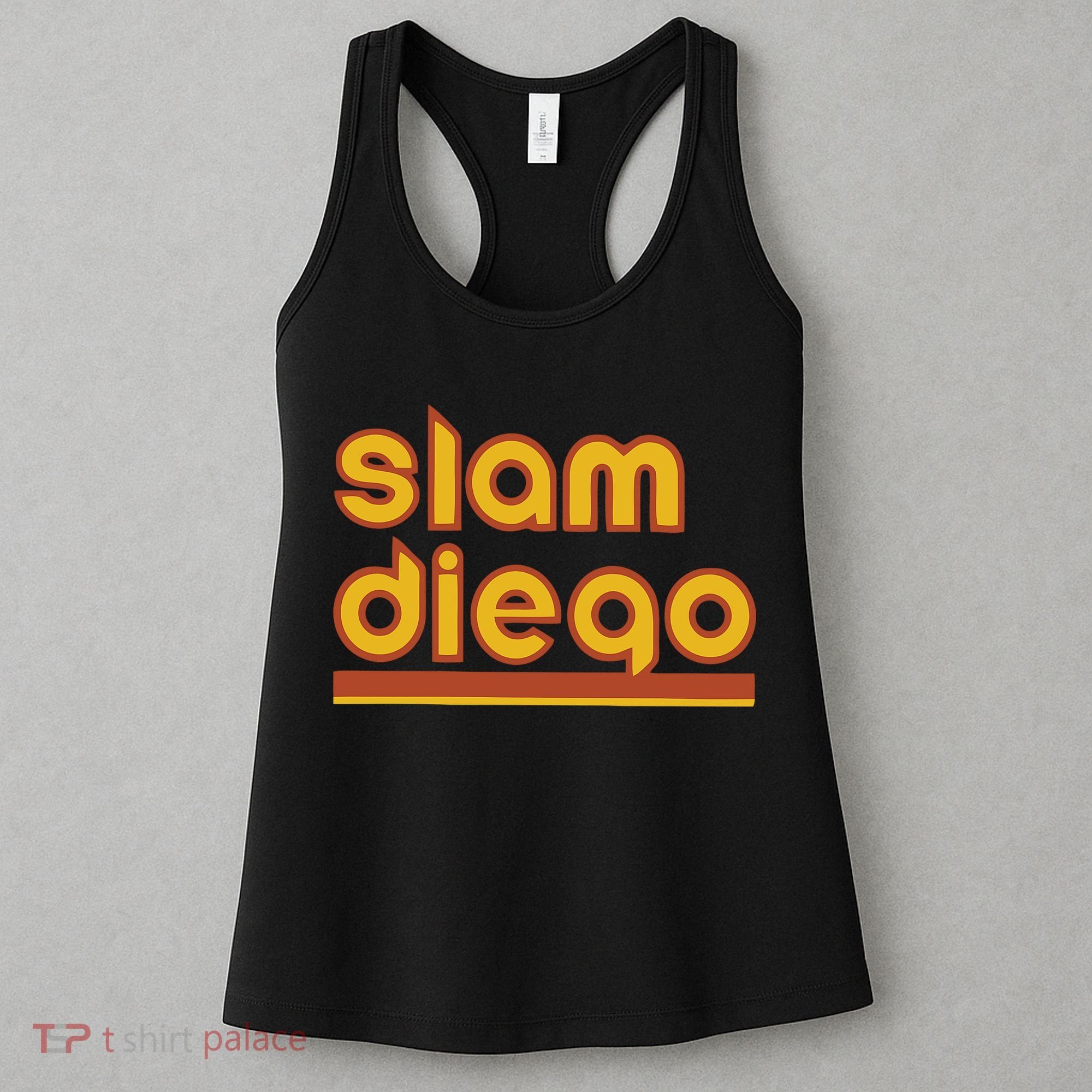 Retro Slam Diego Baseball San Fan Women's Tank Top