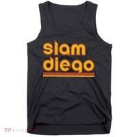 Retro Slam Diego Baseball San Fan Tank Top thumb 0