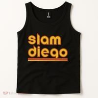 Retro Slam Diego Baseball San Fan Tank Top thumb 2