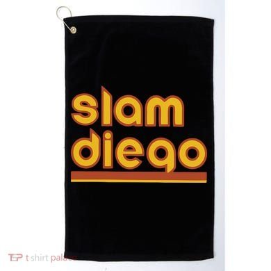 Retro Slam Diego Baseball San Fan Golf Towel