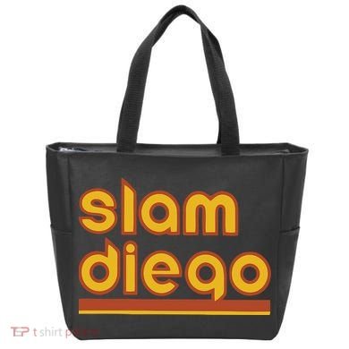 Retro Slam Diego Baseball San Fan Tote Bag