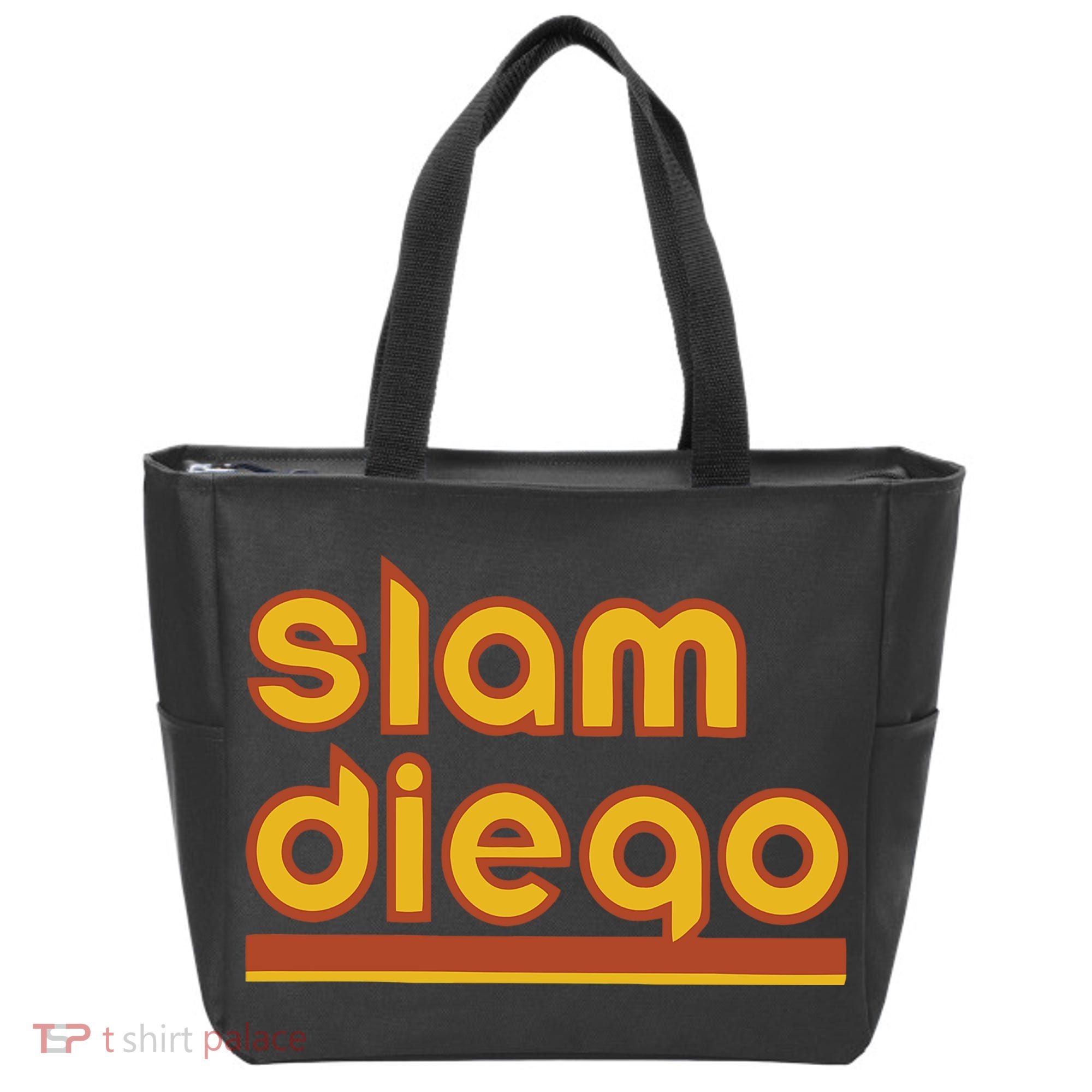 Retro Slam Diego Baseball San Fan Tote Bag
