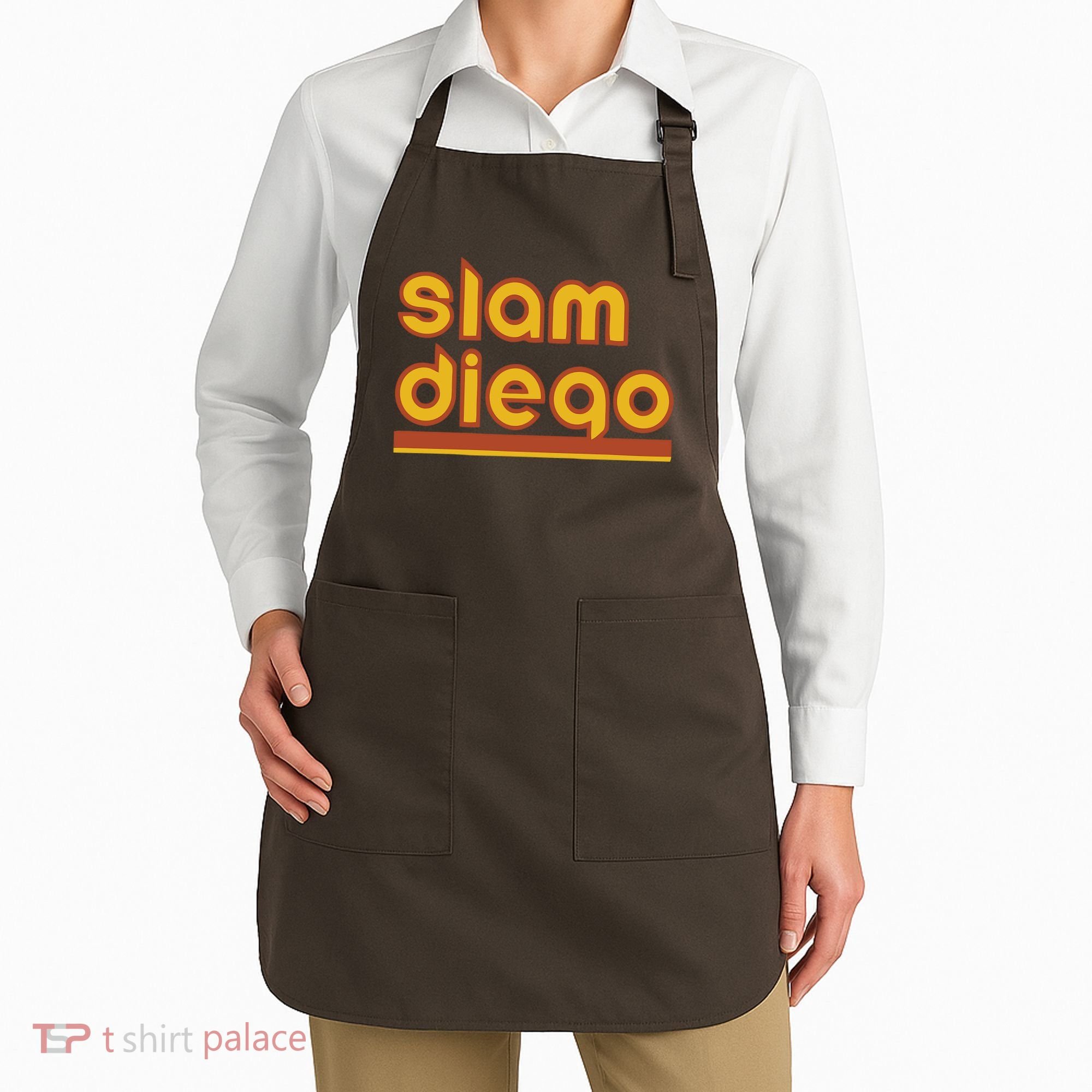 Retro Slam Diego Baseball San Fan Apron