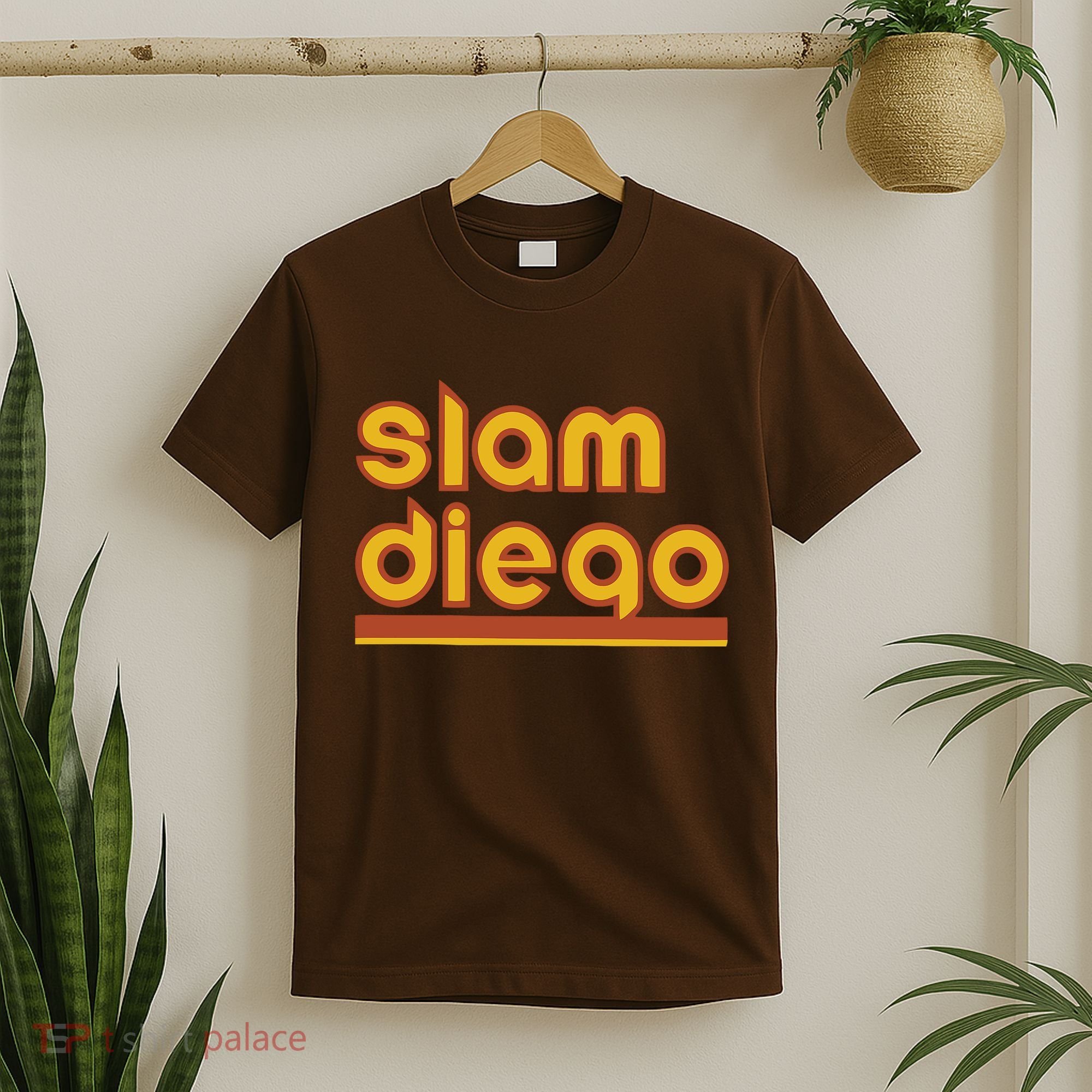 Retro Slam Diego Baseball San Fan T-Shirt