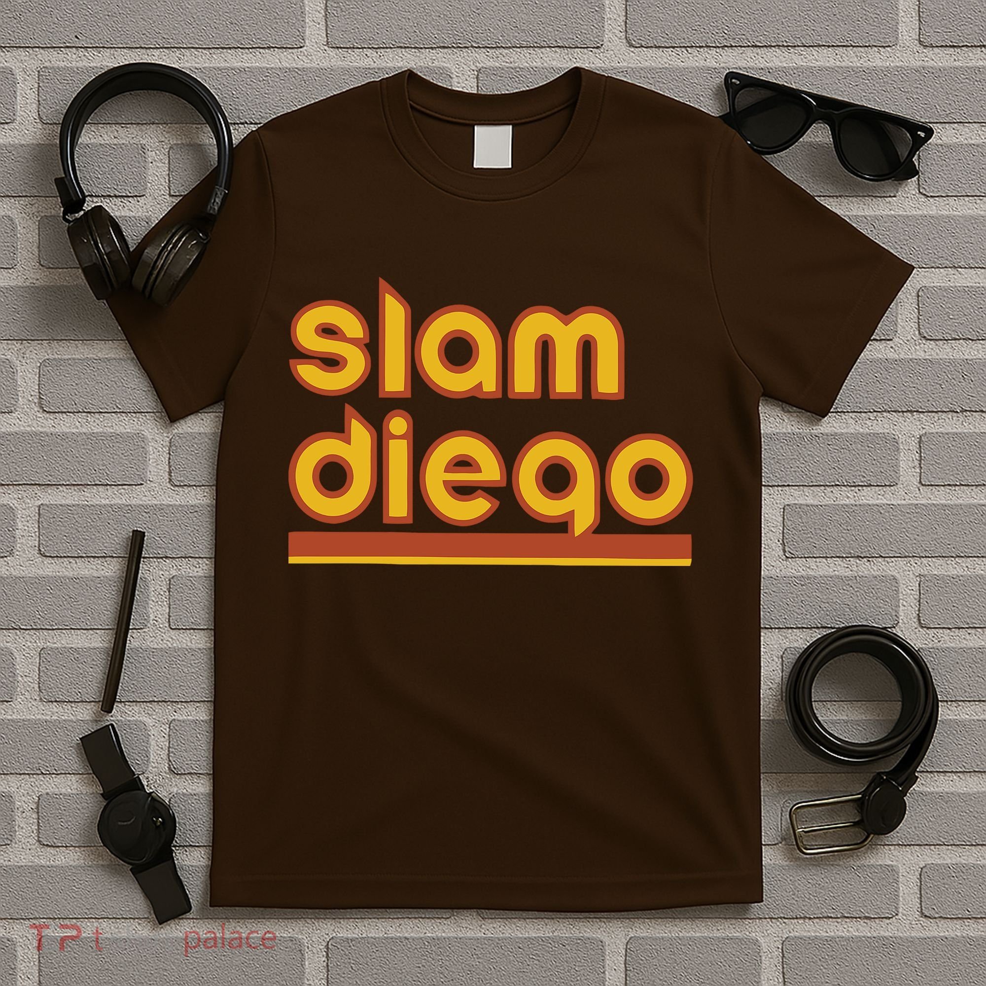 Retro Slam Diego Baseball San Fan T-Shirt