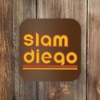 Retro Slam Diego Baseball San Fan Coaster thumb 0